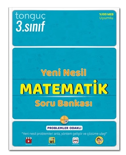 3- Sınıf Yeni Nesil Matematik Soru Bankası Tonguç Akademi
